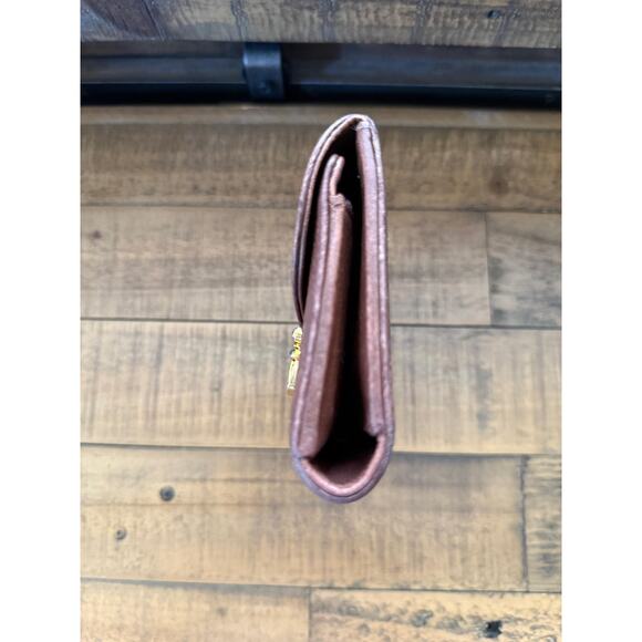 LOUIS VUITTON Mahina Portefeuille Amelia Long Wallet Dark Brown - Picture 7 of 16